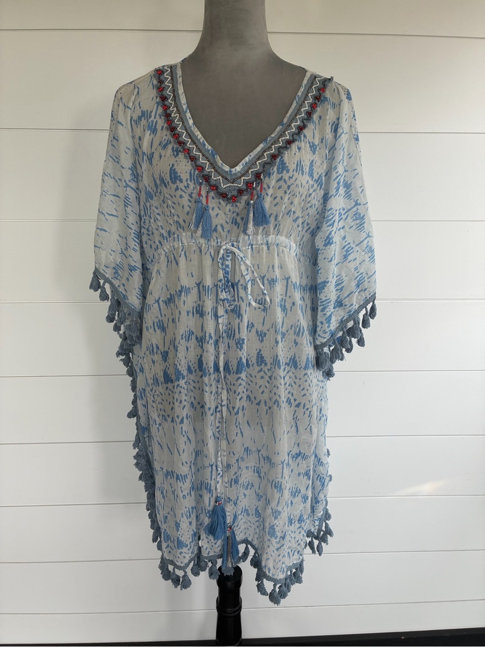 Debbie Katz South Beach Swim
Cover-Up Tunic. bohemian-style Sz M NWOT/0318